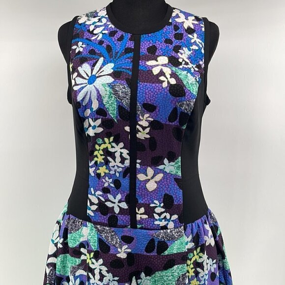 PETER Pilotto for Target Fit Flare Abstract Dress art to wear crinoline sz 6 - Picture 7 of 13